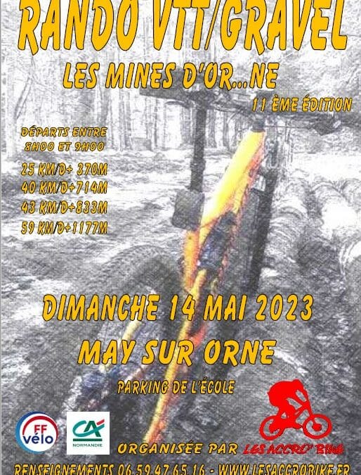 Information – Les Mines d’Or…ne 2023 – 14 mai 2023